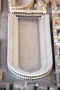Scale Model of the Stadium of Domitian