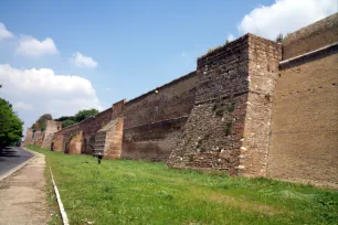 Aurelian Wall in Rome