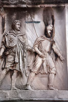 Relief Panel on the Arch of Septimius Severus, Forum Romanum
