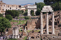 Forum Romanum seen from the Capitol