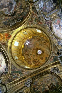 Ceiling of the Gesu church, Rome