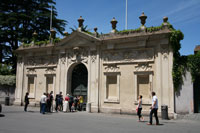 Gate of the Villa del Priorato di Malta, Aventine Hill