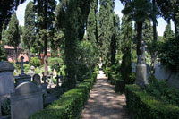 The Protestant Cemetery in Rome