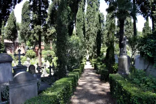 The Protestant Cemetery in Rome
