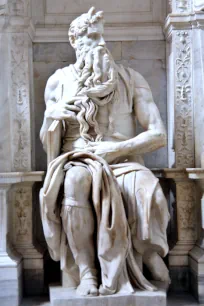 Statue of Moses, St. Peter in Chains