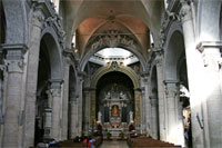 Main nave of the Santa Maria del Popolo, Rome
