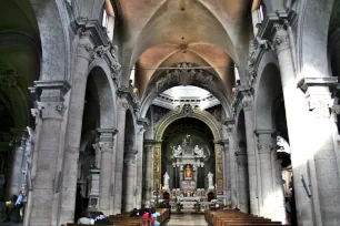 Main nave of the Santa Maria del Popolo, Rome