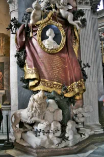 Tomb of Maria Flaminia Odescalchi Chigi, Santa Maria del Popolo, Rome