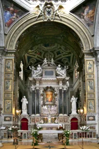 Main altar of the Santa Maria del Popolo, Rome