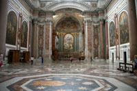 Interior of the Santa Maria degli Angeli