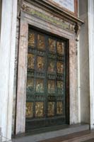 Holy Door of the St. Peter's Basilica in Rome