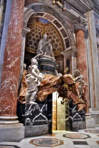 Monument to Alexander VII, St. Peter's Basilica