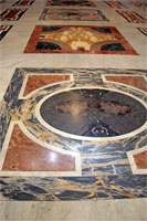 Floor tiling of the St. Peter's Basilica