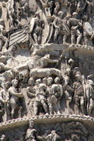 Detail of the relief on the Aurelian Column