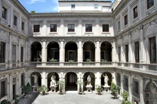 Courtyard of the Palazzo Altemps in Rome