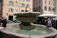 Fontana della Terrina, Campo de' Fiori, Rome