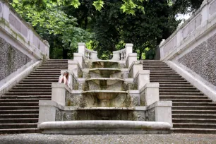 Monumental Staircase, Botanical Garden, Rome