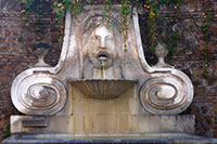 Fountain of the Mask, Via Giulia