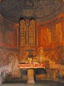 Side apse of the Santa Maria in Cosmedin, Rome