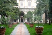 Garden of the Farnese Palace, Via Giulia
