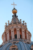 Lantern of the St. Peters's Basilica in Rome