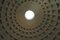 Oculus of the Pantheon in Rome