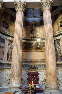 Tomb of Umberto I in the Pantheon in Rome
