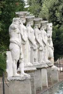 Caryatids, Villa Hadriana
