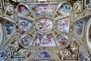 The ceiling of the Santa Maria in Trastevere