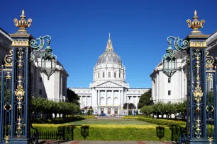 West side of the San Francisco City Hall