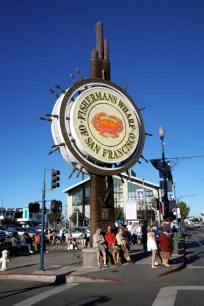 Fisherman's Wharf sign in San Francisco