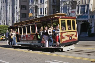 California street line Cable Car, San Francisco