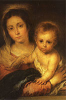 Virgin of the Napkin, Museum of Fine Arts in Seville