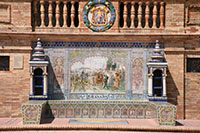 The Granada Bench, Plaza de España, Seville