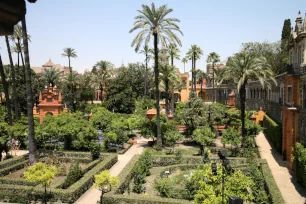 Gardens of the Royal Alcazar in Seville
