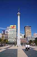 Victoria Monument, Union Square, San Francisco