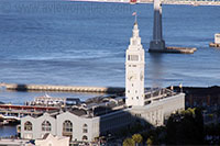 Ferry Building seen from the Coit Tower