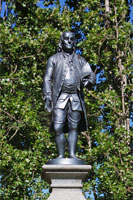 Benjamin Franklin Statue, Washington Square Park, San Francisco