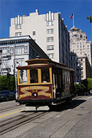 Cable Car on Nob Hill, San Francisco