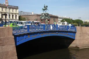 Blue Bridge, Saint Petersburg