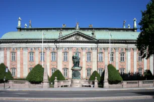 South facade of the House of Nobility in Stockholm