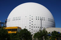 The Arena Globen in Stockholm, Sweden