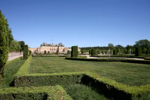 Formal garden in the Drottningholm Park