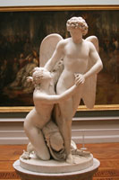 Cupid and Psyche, Johan Tobias Sergel, Nationalmuseum Stockholm