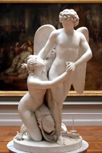 Cupid and Psyche, Johan Tobias Sergel, Nationalmuseum Stockholm