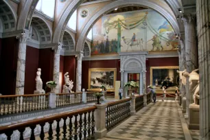 Interior of the Nationalmuseum in Stockholm