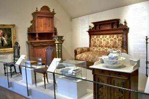Historic Furniture in the Nordiska Museet in Stockholm