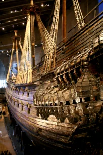 The Vasa at the Vasamuseet in Stockholm