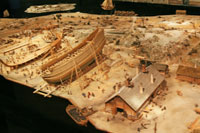 Reconstruction of the shipyard of the Vasa