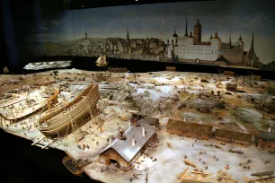 Reconstruction of the shipyard of the Vasa